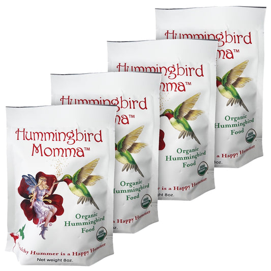 Hummingbird Momma Premium Organic Hummingbird Food - 4 Pack